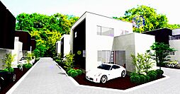 美しく豊かな新しい街ふじみ野、新駒林から自由を創造する13邸 ゆったりとした時の流れる緑美しい街に都会的な洗礼を映し出すシンボリックファザード