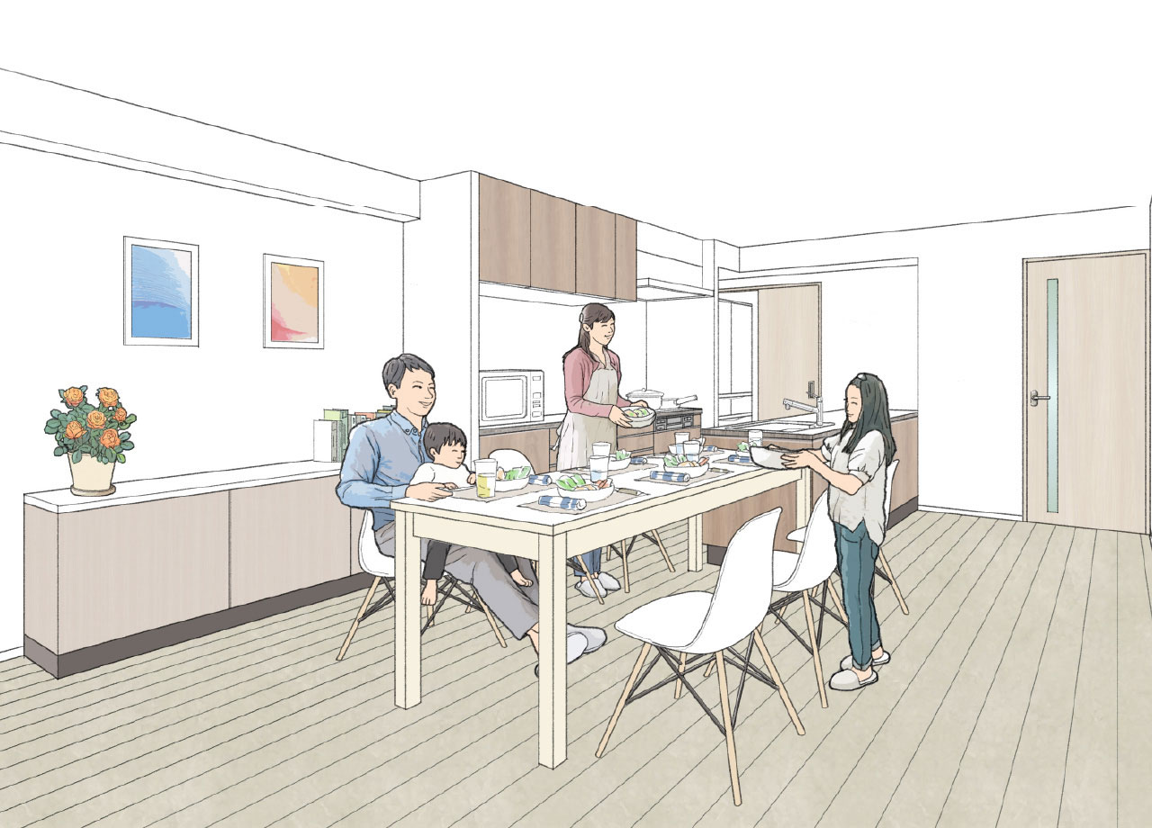 ルネ川口ユトリエ さぁ、家族が本当にしあわせに暮らせる住まいづくりを