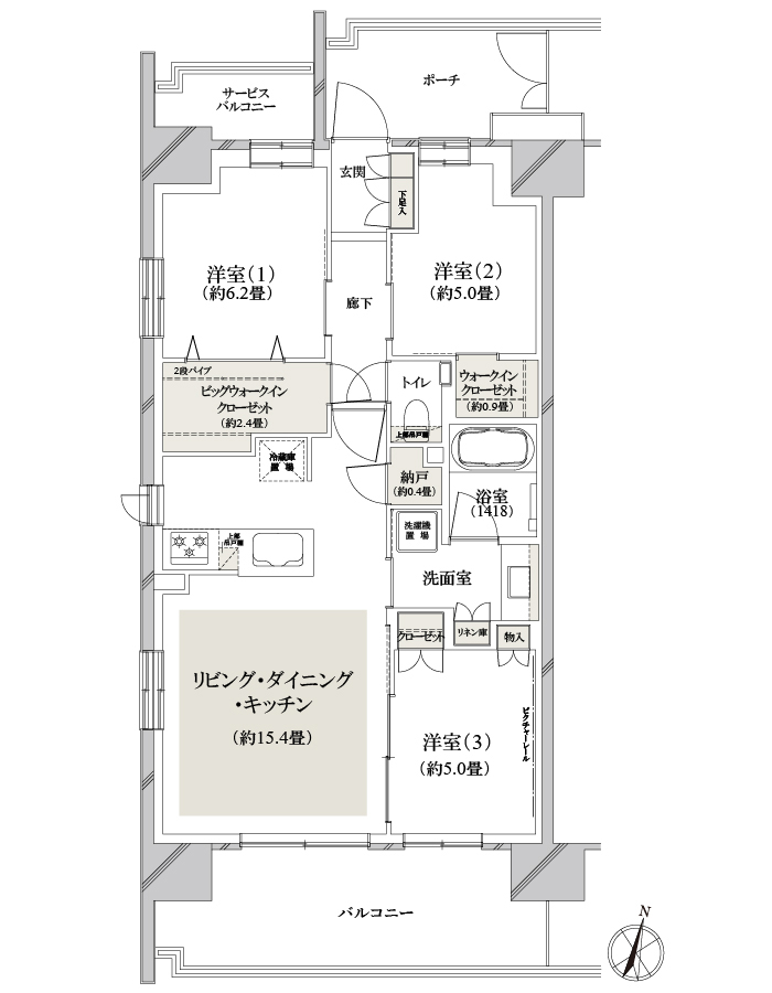 本町 板橋 クレスト ラフィーネ