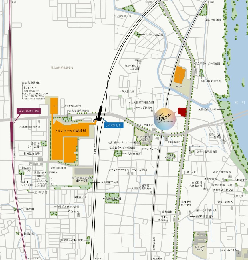 ジオ京都桂川テラス コンセプト