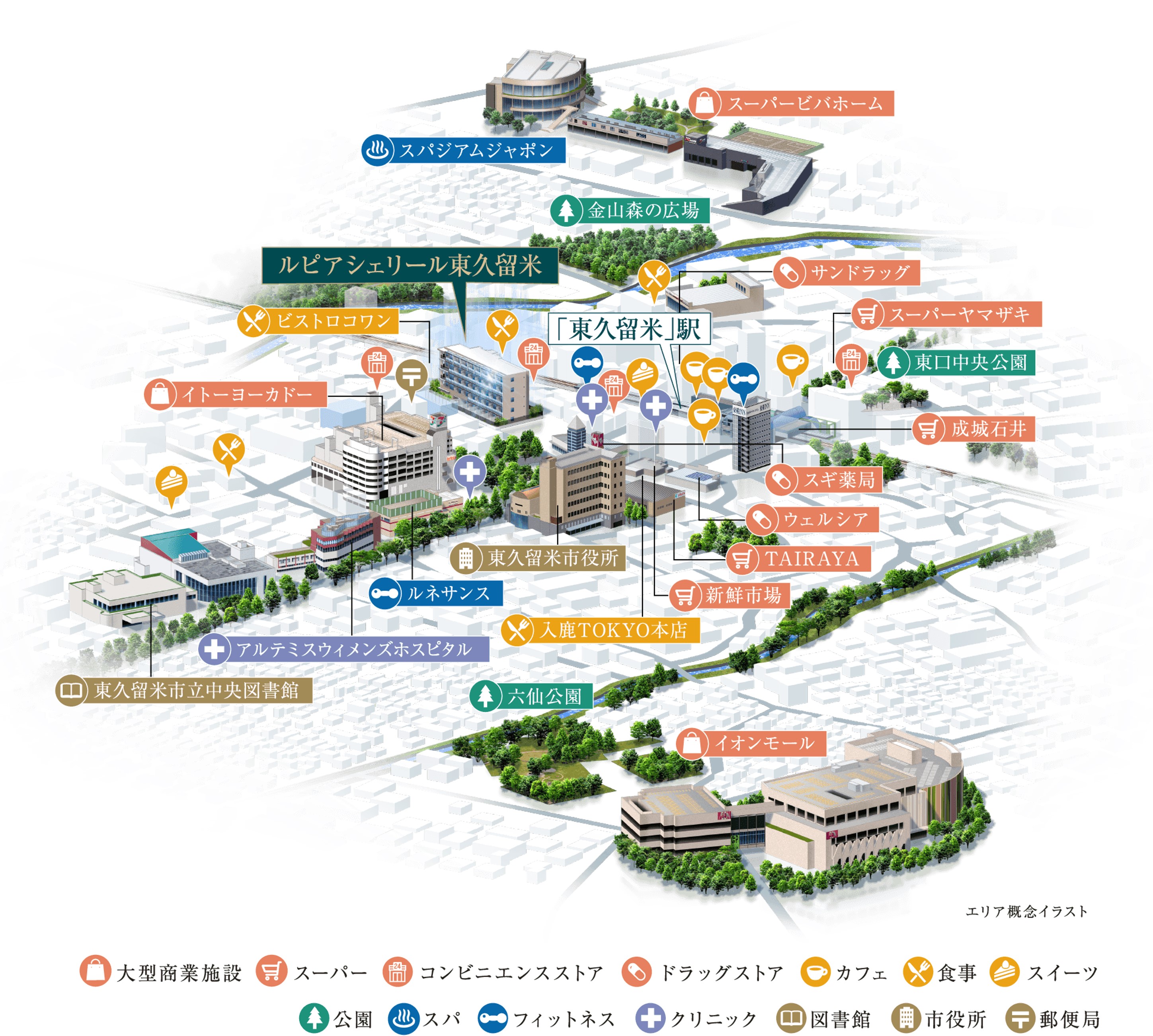 ルピアシェリール東久留米 コンセプト