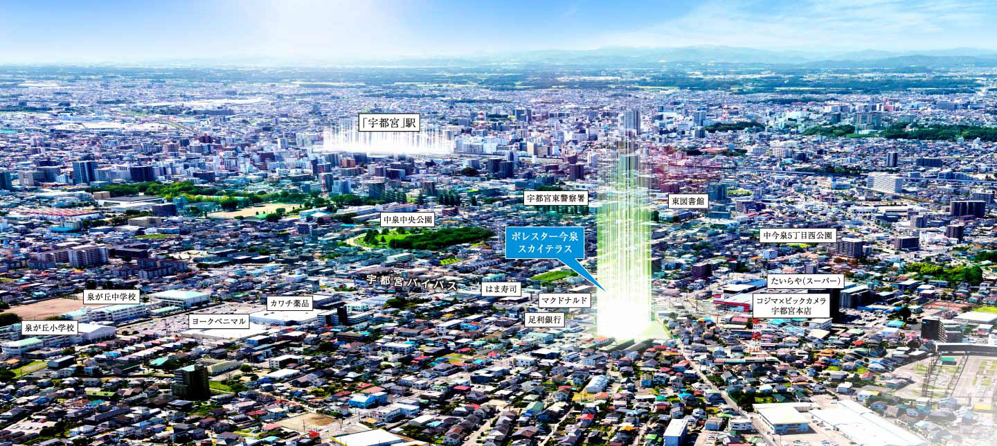 ポレスター今泉スカイテラス コンセプト