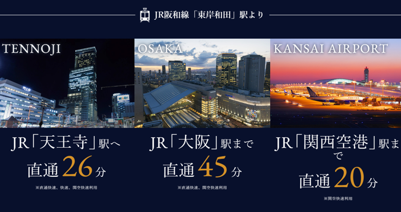 ヴェリテ東岸和田駅前 コンセプト