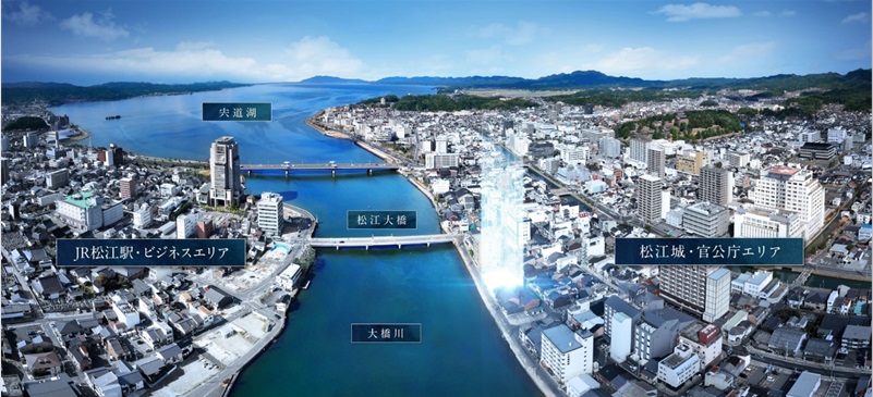 クレアホームズ松江大橋 中心地で利便性を満喫する暮らし
