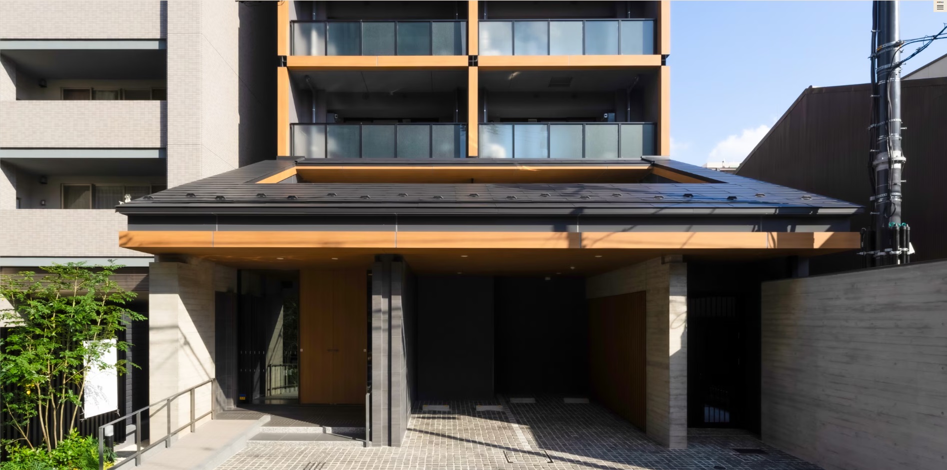 ザ・四条烏丸レジデンス 千年の都「京都」に住まう。 それは、美しく趣深い時の地層の上に生きるということ。