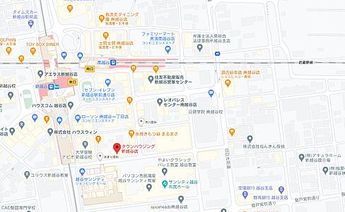 株式会社タウンハウジング埼玉 新越谷店の周辺地図