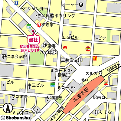 株式会社ハウスメイトショップ 厚木店の周辺地図