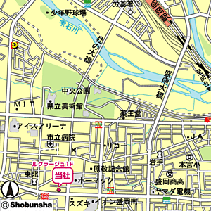 株式会社ハウスメイトショップ 盛岡店の周辺地図
