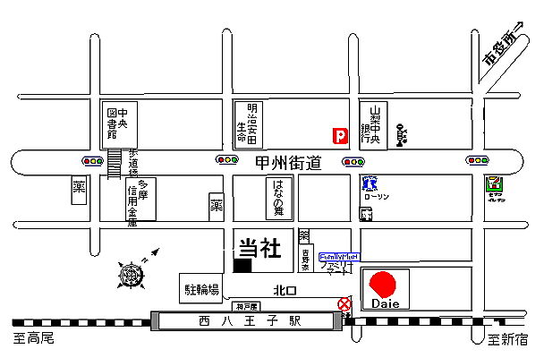 小宮商事の周辺地図