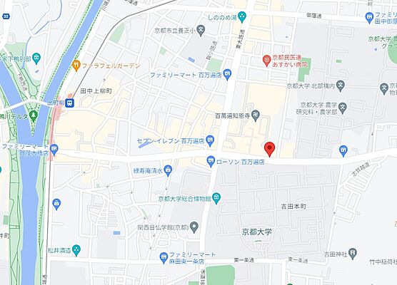 株式会社ハウス・メッセ 京都大学前店の周辺地図