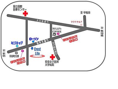 株式会社クレストライフの周辺地図