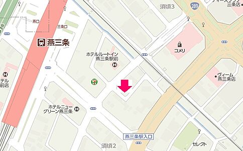 株式会社リビングギャラリー 燕三条駅前店の周辺地図