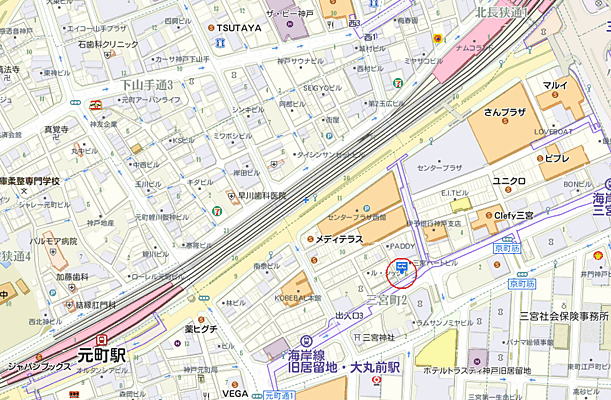 日建住宅株式会社の周辺地図