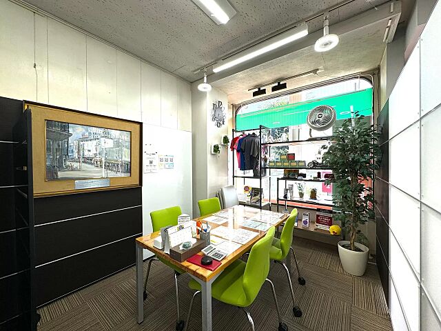 接客スペース