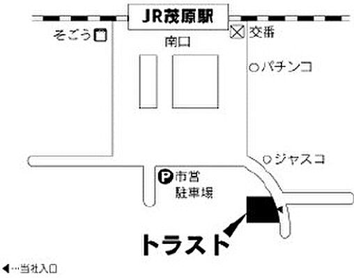 有限会社トラストの周辺地図