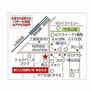 朝日土地建物株式会社 海老名支店の周辺地図