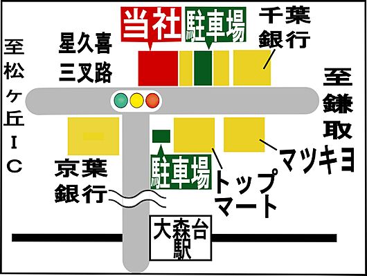 ナリトモハウジング株式会社の周辺地図