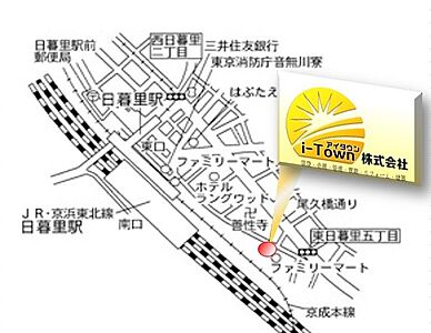 i−Town株式会社の周辺地図