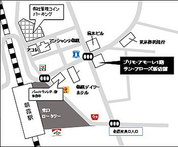 株式会社サン・アローズの周辺地図