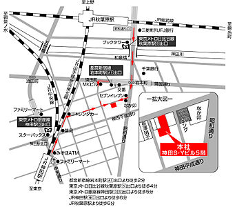 株式会社プレシャスライフの周辺地図