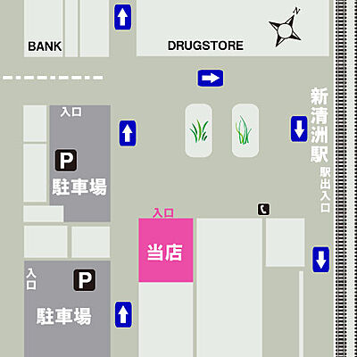 株式会社ワイエステート　ホームメイトFC清須店の周辺地図