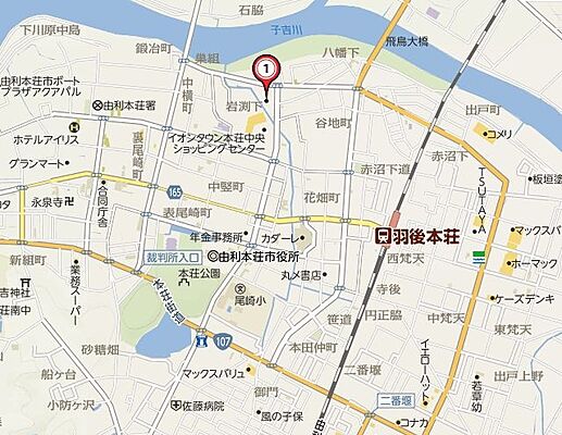 富士不動産株式会社の周辺地図