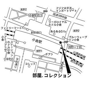 部屋.コレクションの周辺地図