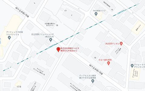 株式会社情報サービス福岡の周辺地図