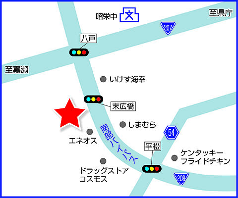 ハウスドゥ 佐賀末広 有限会社ツカサの周辺地図