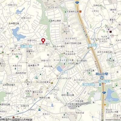 阿波住研の周辺地図