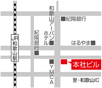 株式会社幸福建設の周辺地図