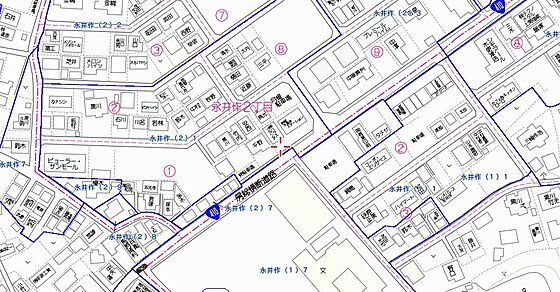 株式会社ハウスグランデの周辺地図
