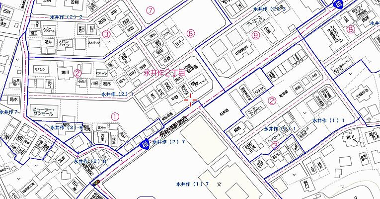 株式会社ハウスグランデの周辺地図