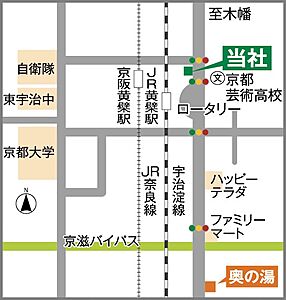 奥田建設工業株式会社の周辺地図