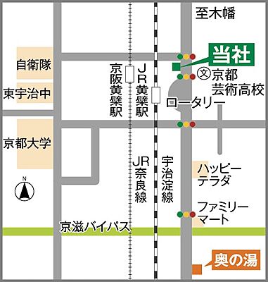 奥田建設工業株式会社の周辺地図