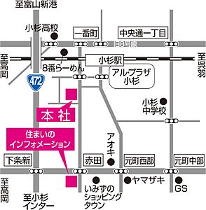 ワイケイホーム株式会社　ワイケイホーム住まいのインフォメーションの周辺地図