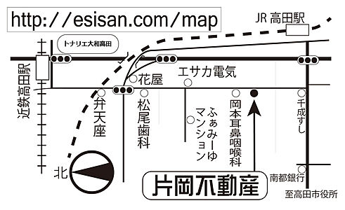 株式会社ナイツ 片岡不動産の周辺地図