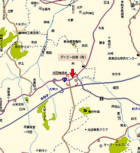 ダイエー住販有限会社の周辺地図