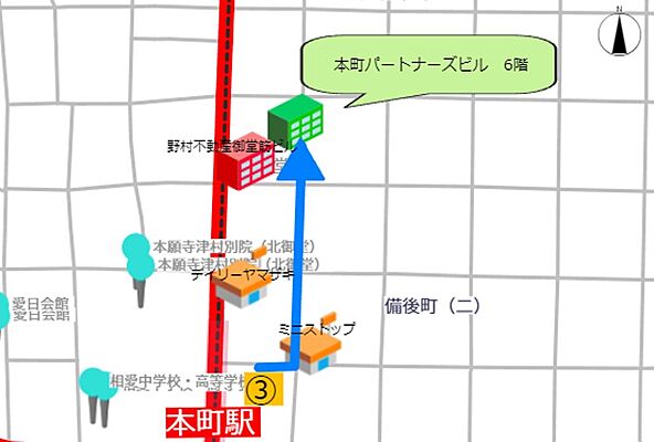 カンパニートラスト株式会社 事業開発部の周辺地図