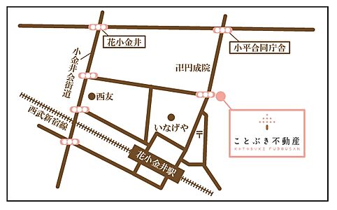 株式会社ことぶき不動産の周辺地図