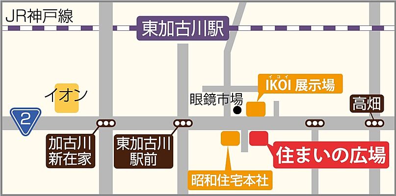 SHOWA GROUP株式会社 住まいの広場の周辺地図