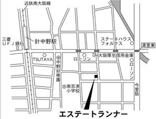 株式会社エステートランナーの周辺地図