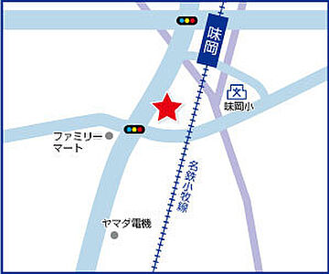 ハウスドゥ 小牧味岡 明弘株式会社の周辺地図