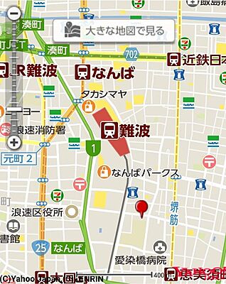 株式会社アップライズの周辺地図