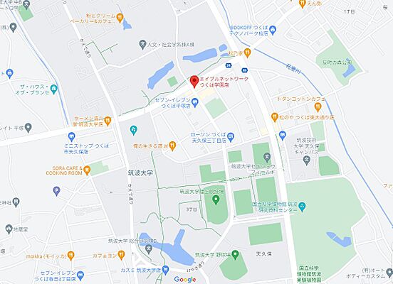 サンヨーリアルティ株式会社 エイブルネットワークつくば学園店の周辺地図