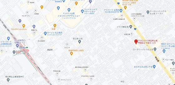 株式会社サントラストの周辺地図