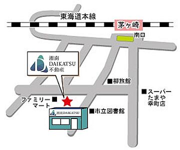 ホームズ 地図 アクセス情報 湘南daikatsu不動産 大勝建設株式会社 不動産会社 不動産屋 の検索