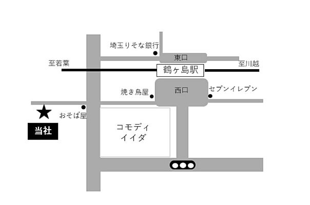 株式会社ホームラボの周辺地図