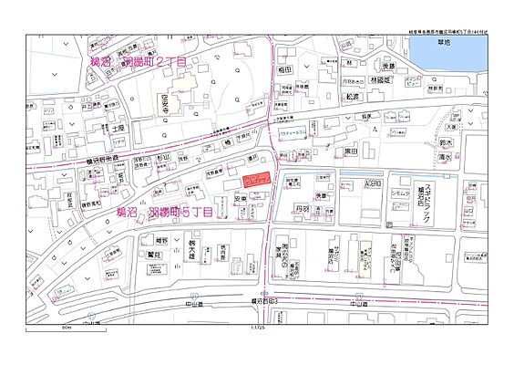 大志不動産株式会社の周辺地図