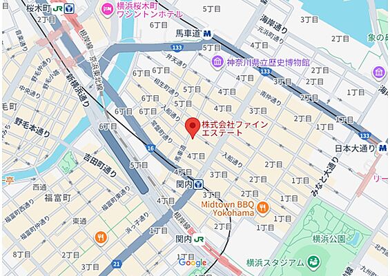 株式会社ファインエステートの周辺地図